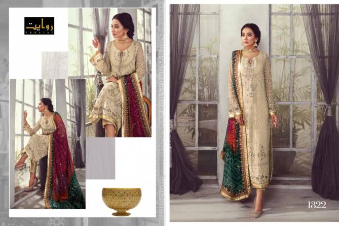 Rawayat Charizma Georgette With Embroidery Festive Wear Pakistani Salwar Kameez Collection